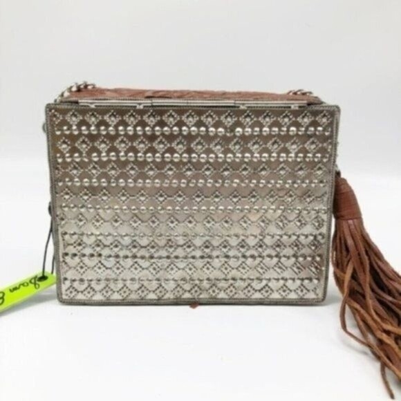 SAM EDELMAN Gianna Iron Boxed Mini Crossbody Bag - Picture 5 of 5